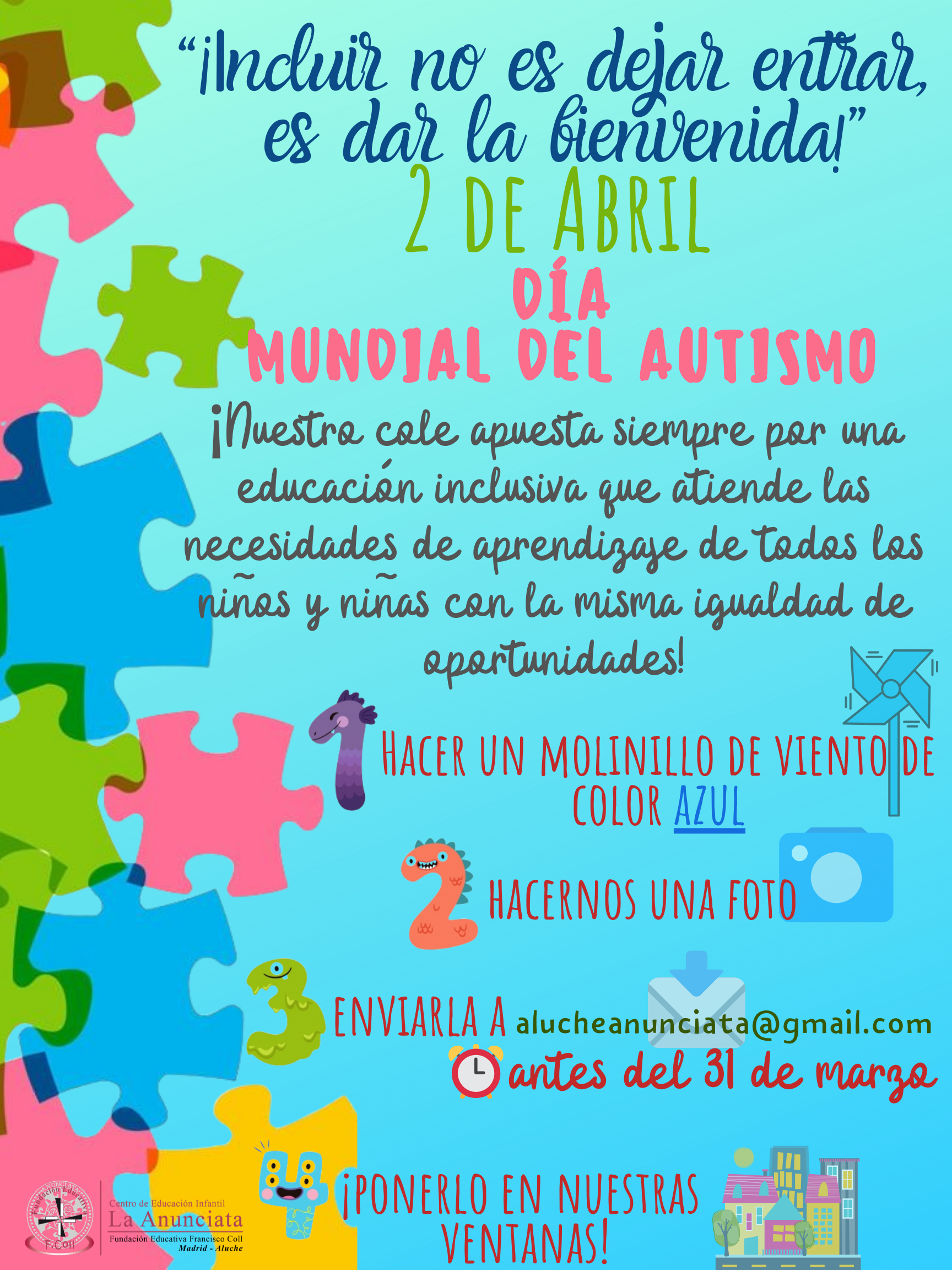 Video Dia Mundial Del Autismo Colegio La Anunciata